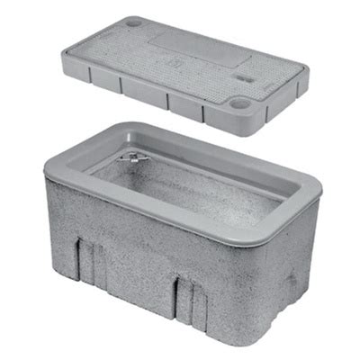 concrete boxes electrical|electrical underground plastic pull box.